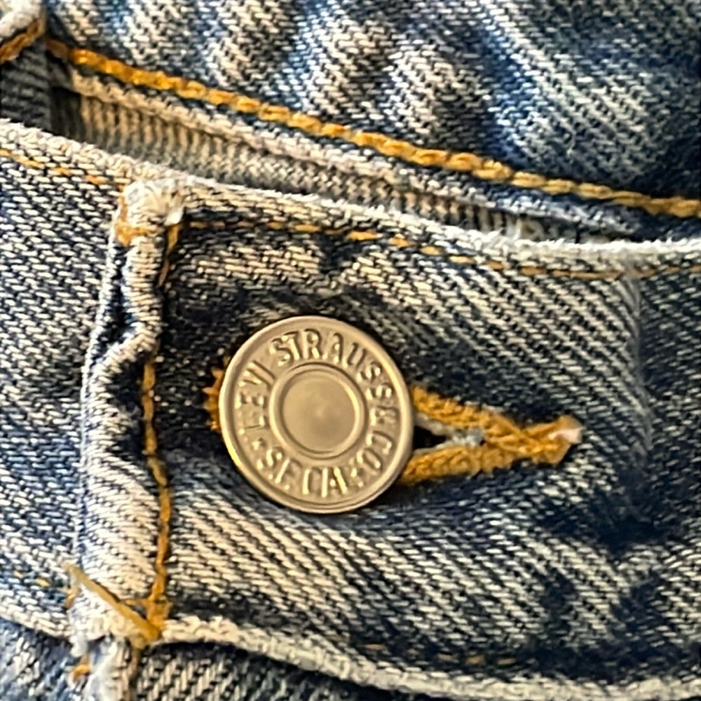 Vintage Levi’s 550 Women’s Sz 27 High Waist Mom Jeans Straight Leg Retro Y2K - Picture 6 of 8
